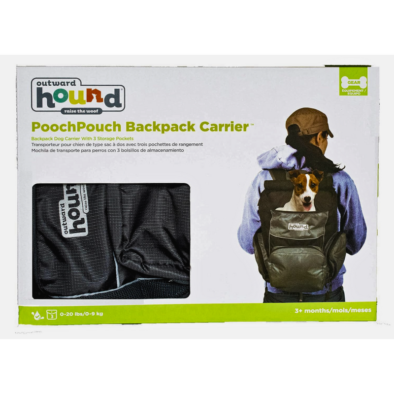 PoochPouch Backpack Carrier Mochila de Costas Pet Outward Hound