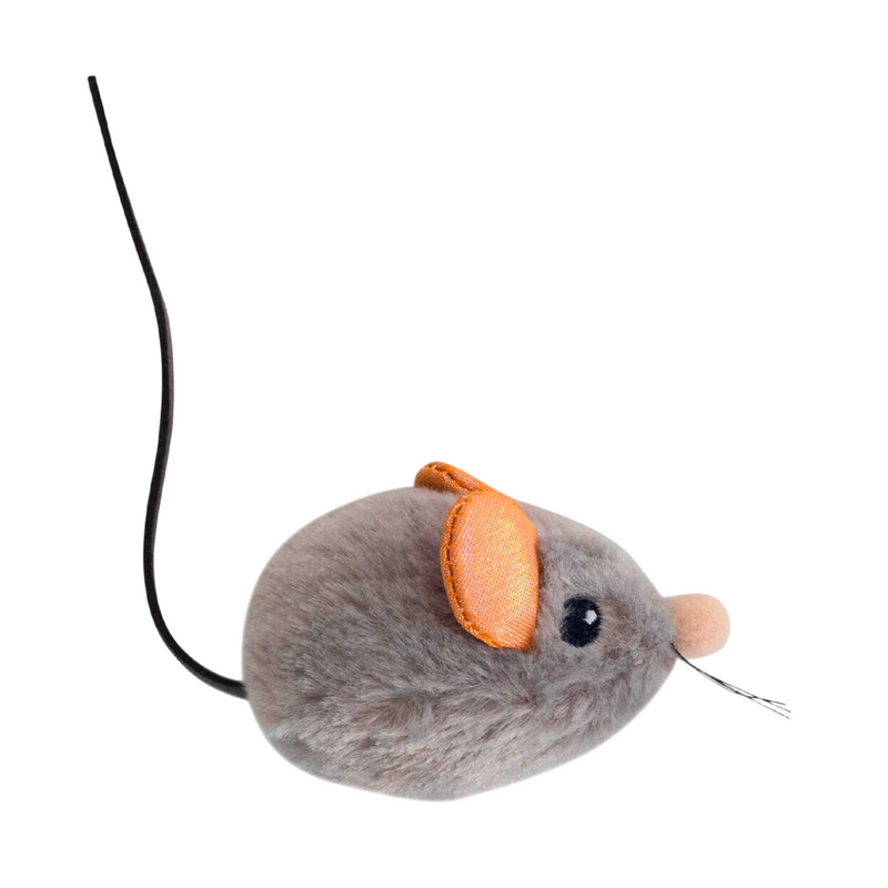 Brinquedo Catnip Rato som Real Squeak Squeak Mouse Petstages