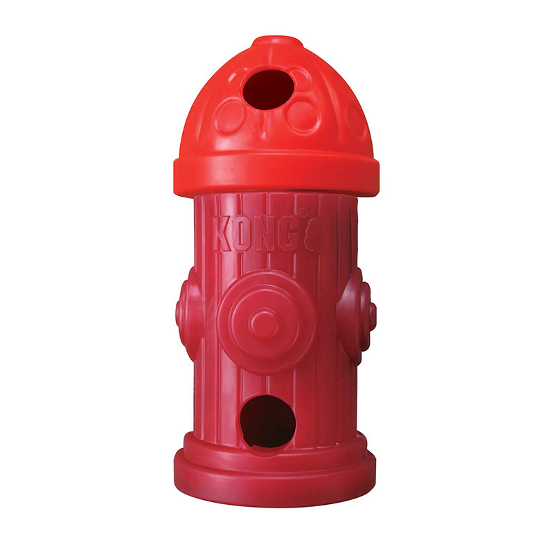 Brinquedo recheavel kong clicks hydrant p/ cães