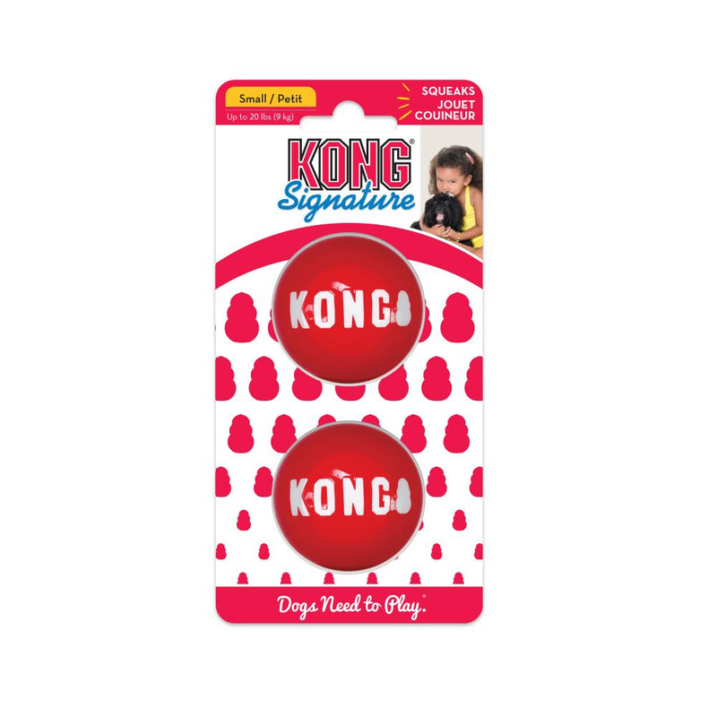 Bolas Kong Signature Balls 2-PK com Apito
