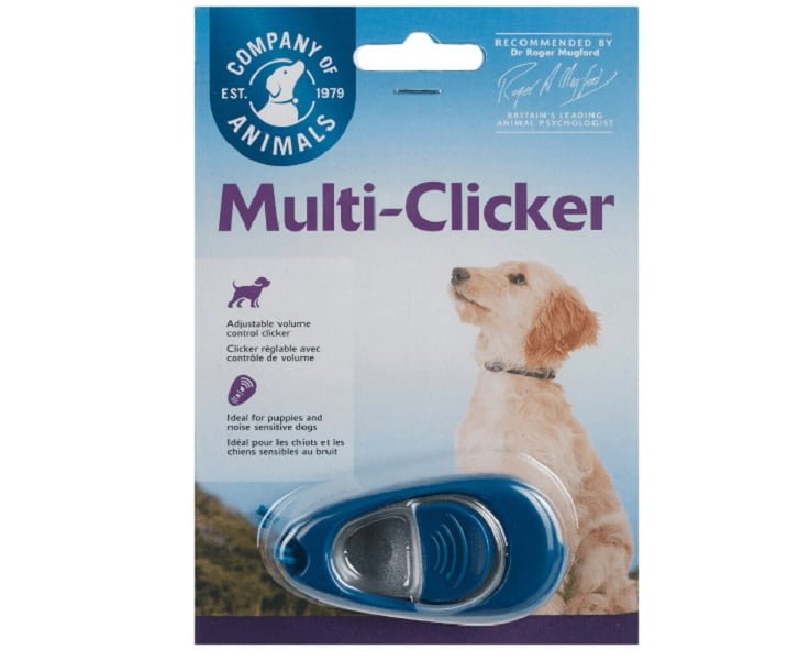 Multi-Clicker Company of Animals para treinamento de cães