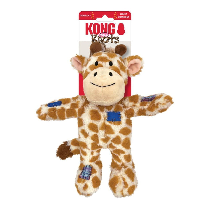 Pelúcia Kong Wild Knots Girafa para Cachorro