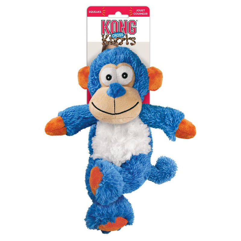 Pelucia Kong Cross Knots Monkey Grande p/ cães