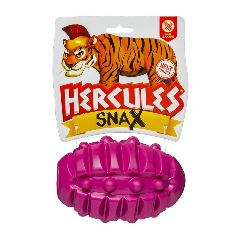 Brinquedo Hercules Barril Porta Petisco SnaX Bacon para Cachorro