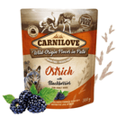 Alimentação Natural Carnilove Avestruz & Amoras Patê para Cachorro - New York Pets