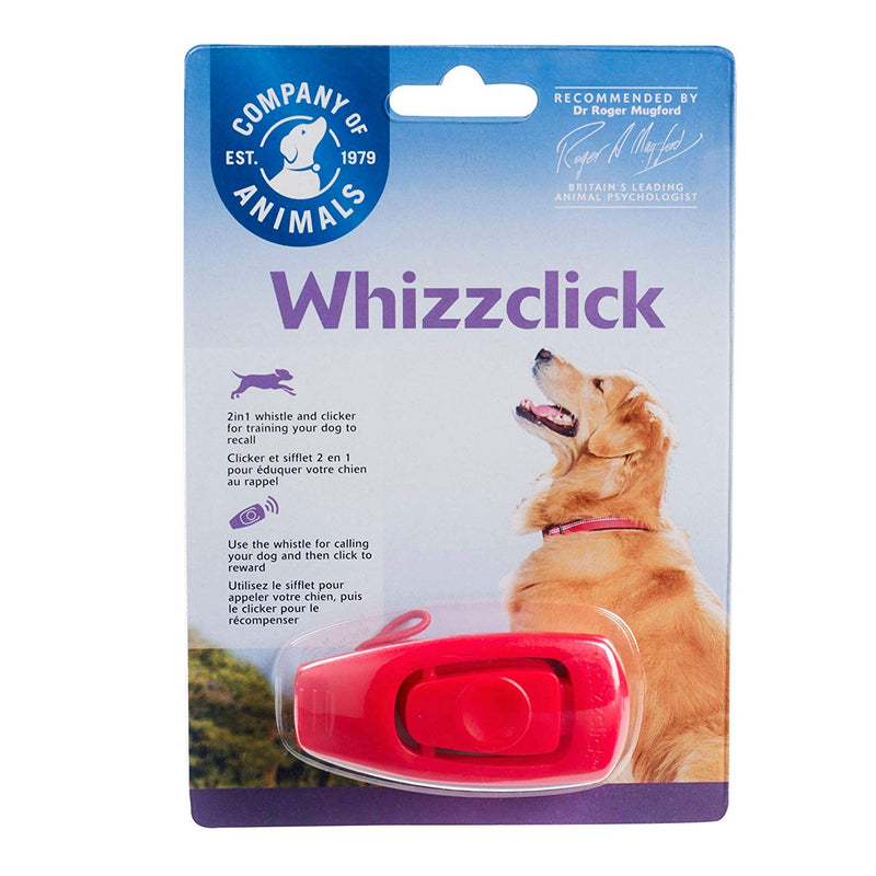 Apito e Clicker Whizzclick Company of Animals - New York Pets