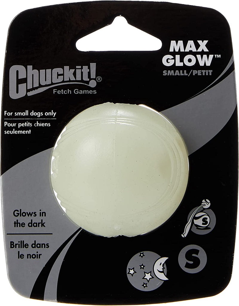 Bola Chuckit Max Glow Brilha no Escuro - New York Pets