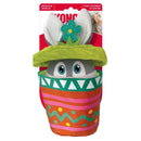 Brinquedo 2 em 1 para Cachorro Kong Puzzlements Surprise Coelho - New York Pets