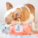Brinquedo de Pelúcia Zippy Paws Happy Hour Crusherz para Cachorro - New York Pets