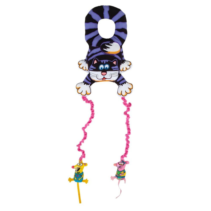 Brinquedo Elástico Fatcat Mouse Bouncer Hanger para Gato - New York Pets