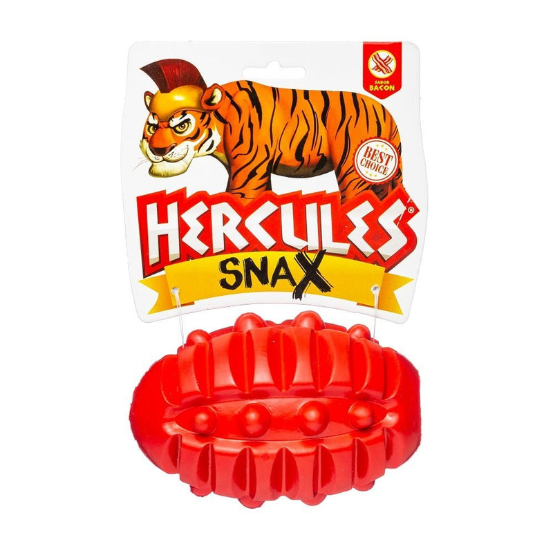 Brinquedo Hercules Barril Porta Petisco SnaX Bacon para Cachorro - New York Pets