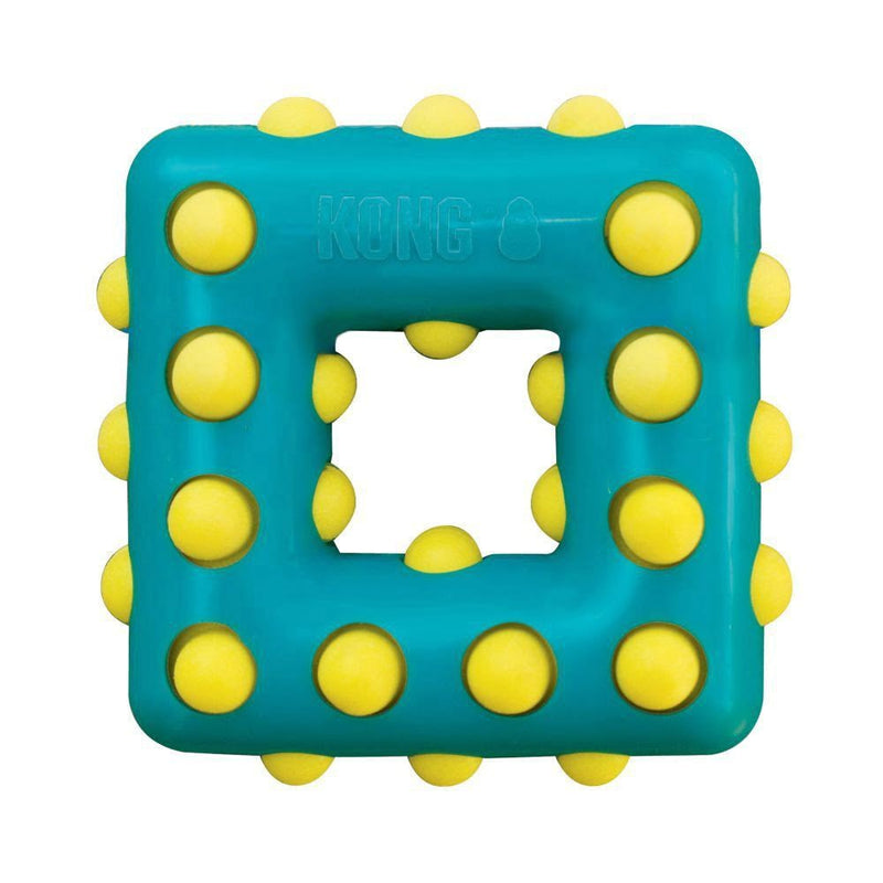 Brinquedo Kong Dotz Quadrado com Apito - New York Pets