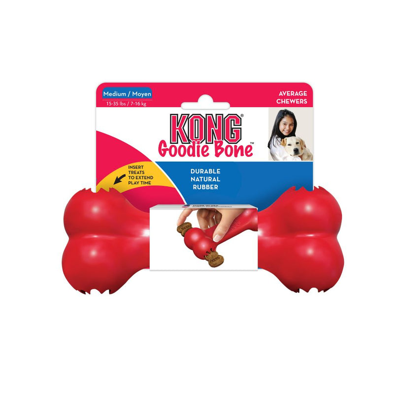 Brinquedo kong goodie bone médio p/ cães - New York Pets