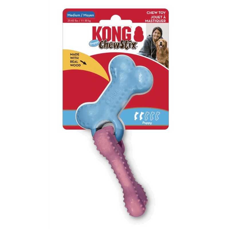 Brinquedo para Filhotes Kong ChewStix Link Bones - New York Pets