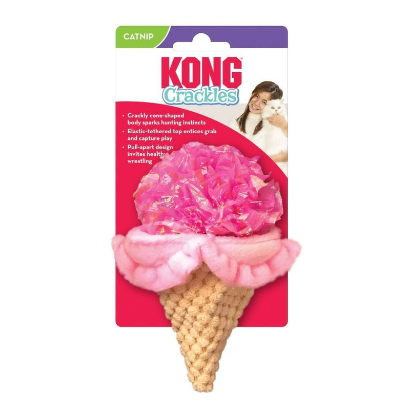 Brinquedo Para Gato Sorvete Com Som Crocante Kong - New York Pets