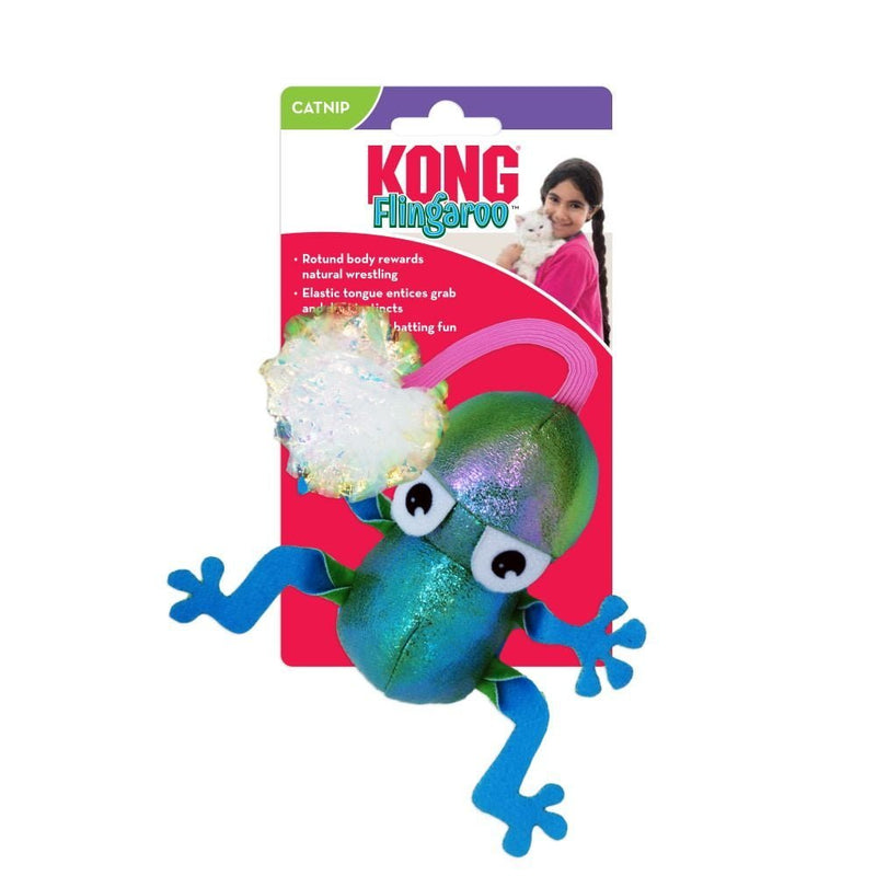 Brinquedo para Gato Kong Sapo Flingaroo