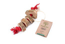 Cabo de Guerra para Cães com Madeira Olive Toy Puretoy - New York Pets