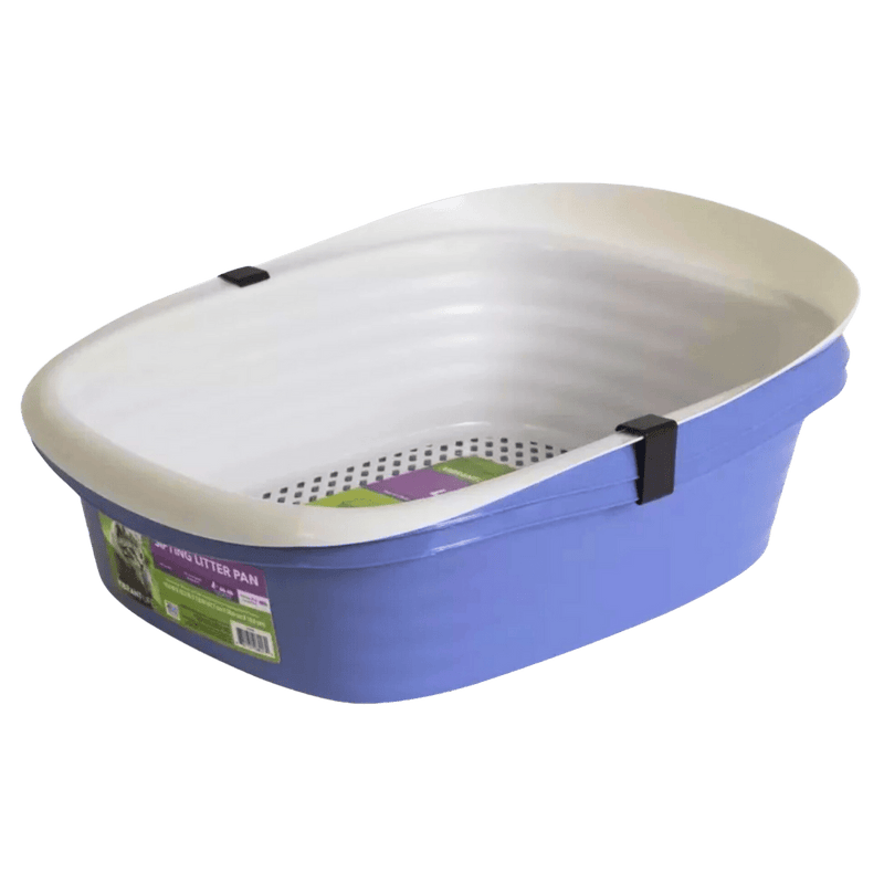 Caixa De Areia Sifting Litter Pan Com Peneira Para Gatos - New York Pets
