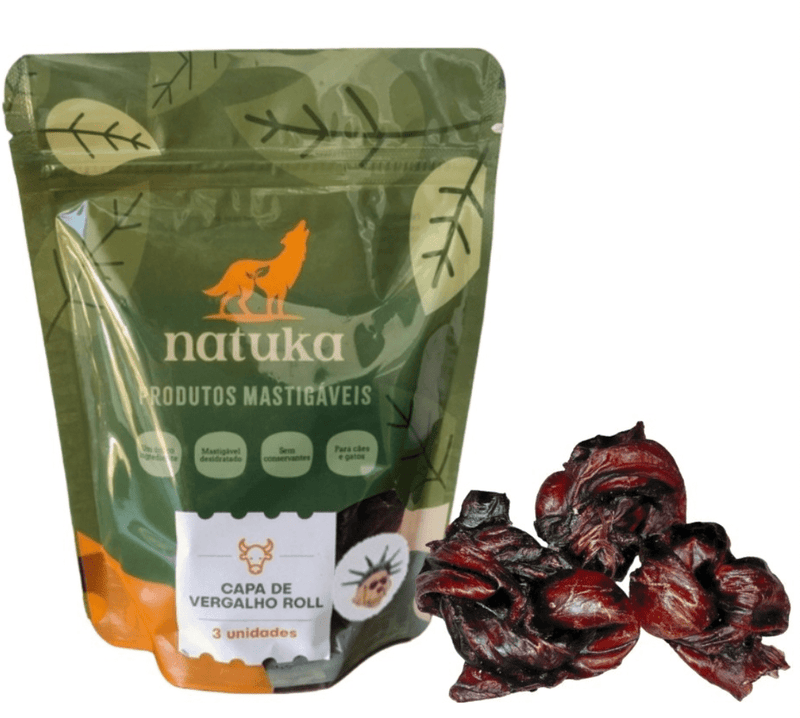 Capa de Vergalho Roll Natuka Mordedor Natural - New York Pets