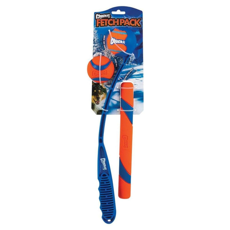 Chuckit! FetchPack - Kit Bolas Lançador e Bastão Médio - New York Pets
