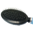 Escova Dupla GermanHart Beauty Saloon Cabo em Gel Azul sem bolinha - New York Pets