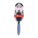 Escova Dupla GermanHart Beauty Saloon Cabo em Gel Cinza sem bolinha - New York Pets