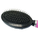 Escova Dupla GermanHart Beauty Saloon Cabo em Gel Rosa sem bolinha - New York Pets