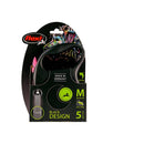 Guia Retratil Flexi Black Design Fita - 5 Metros p/ cães - New York Pets