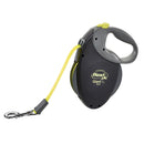 Guia retratil Flexi Giant Profissional Fita Tamanho GG 8 Metros Cor: Preto - New York Pets