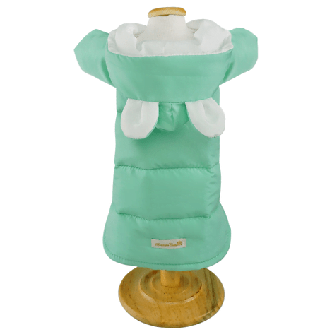 Jaqueta Aspen com Capuz Verde - New York Pets