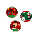 Kit 6 Bolas Kong SqueakAir para Cachorro - Natal - New York Pets