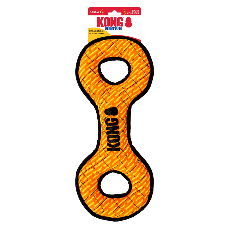 KONG Armor Double Tug – Brinquedo Reforçado e Refletivo para Cães - New York Pets