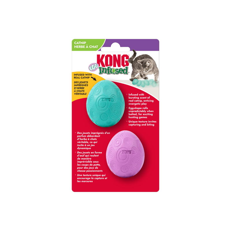 Kong Ovos com Catnip para Gato - New York Pets