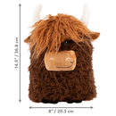KONG Pelucia Comfort Jumbo Vaca Highland - New York Pets