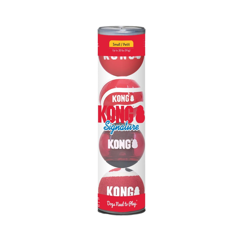 Kong Signature Kit 4 Bolas para Cachorro - New York Pets