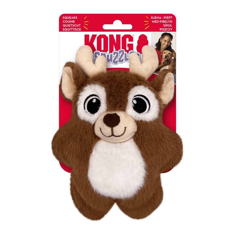 Kong Snuzzles Rena Pelucia para Cachorro - New York Pets
