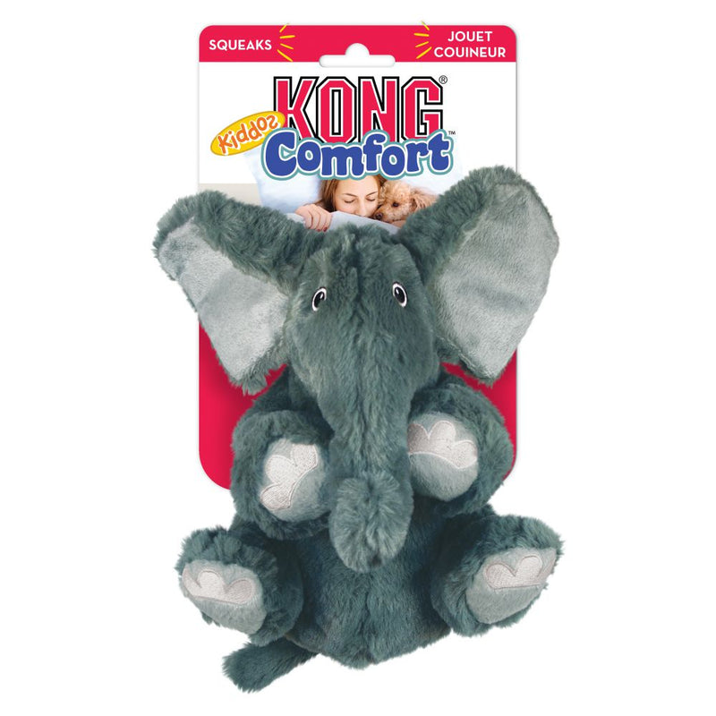 Pelúcia Kong Comfort Kiddos Elefante- Apito Removivel