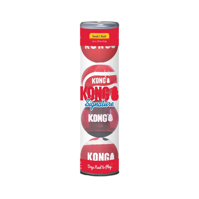 Kong Signature Kit 4 Bolas para Cachorro