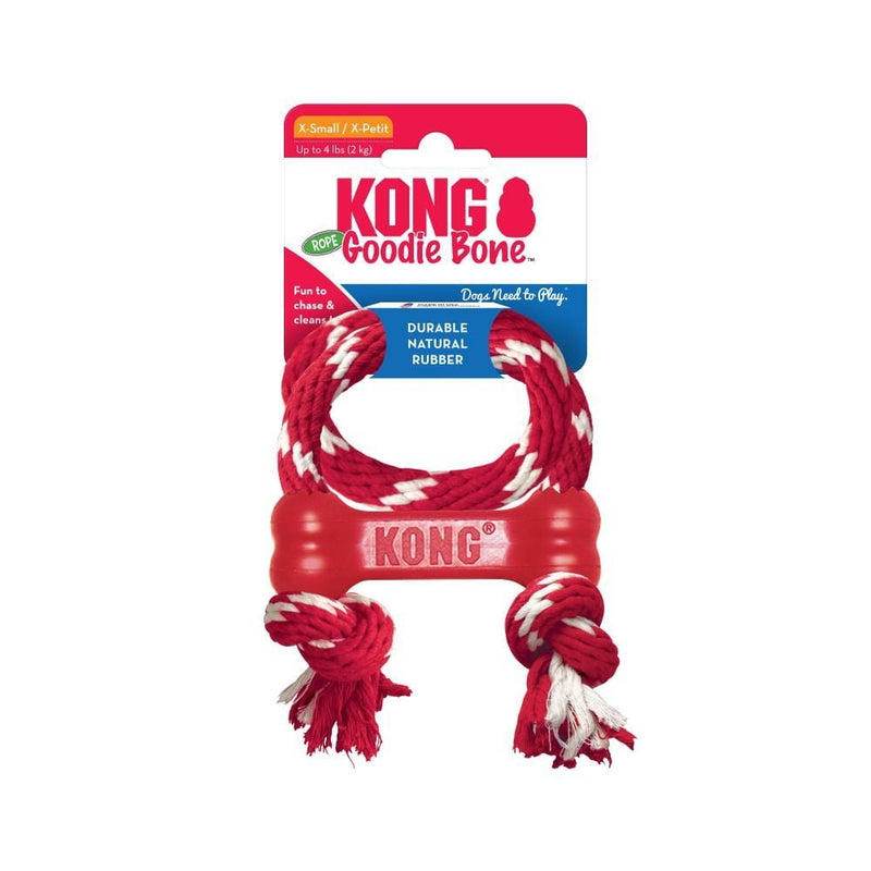 Mordedor para cachorro kong goodie com corda - New York Pets