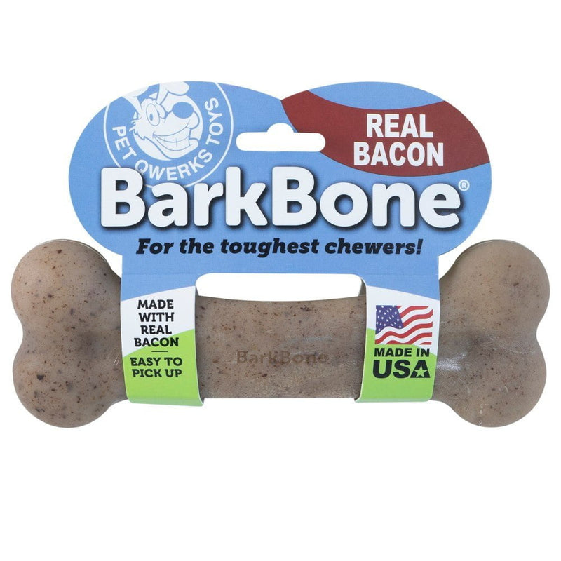 Osso de Nylon Pet Qwerks Barkbone Bacon para Cachorro - New York Pets