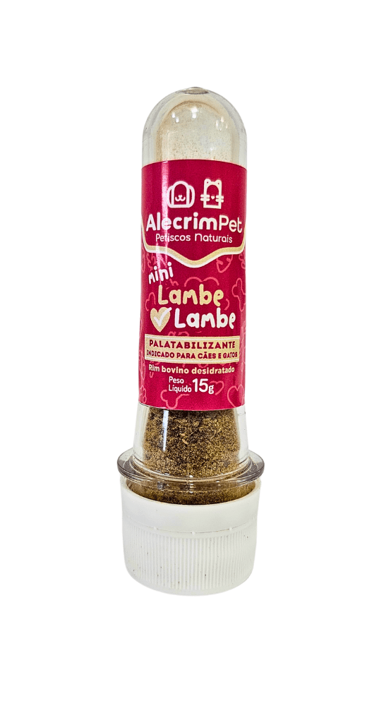 Palatabilizante Mini Lambe - Lambe Bovino RIM para Cachorro - AlecrimPet - New York Pets