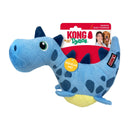 Pelúcia Kong Dynos Roars Azul para Cachorro com Apito - New York Pets
