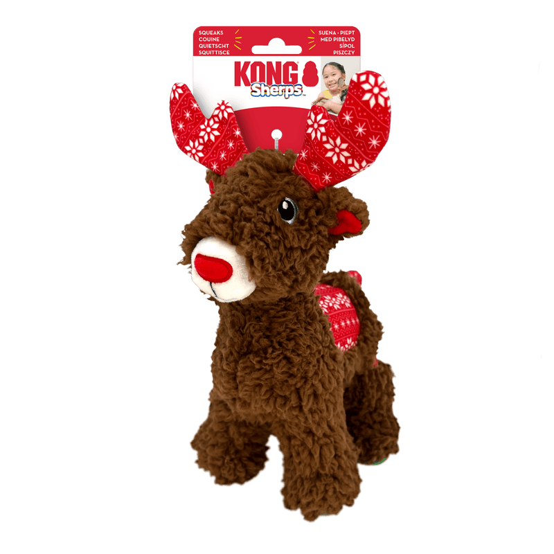 Pelucia Kong Sherps Rena de Natal - New York Pets