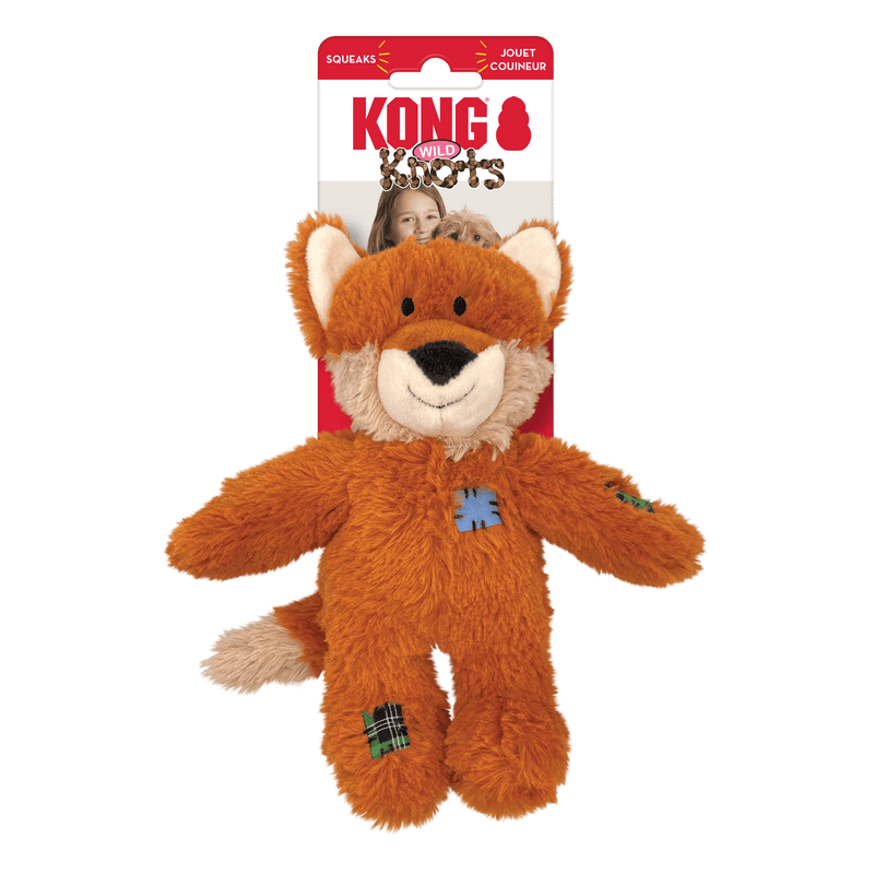 Pelúcia Kong Wild Knots Fox - New York Pets
