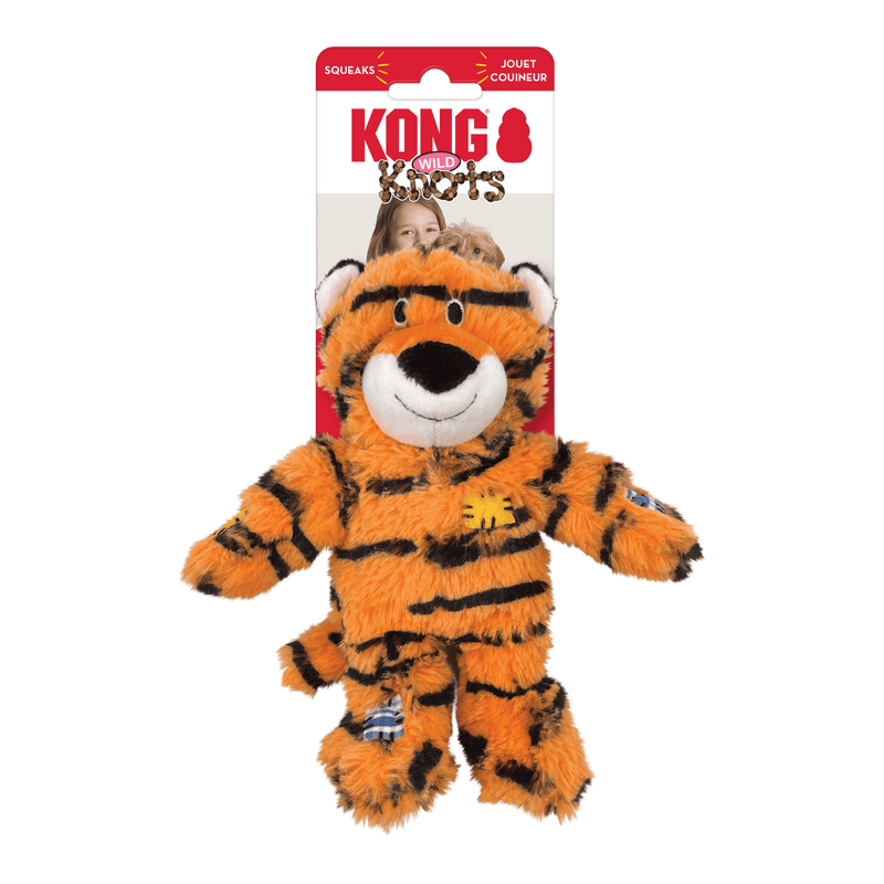 Pelúcia Kong Wild Knots Tigre para Cachorro - New York Pets