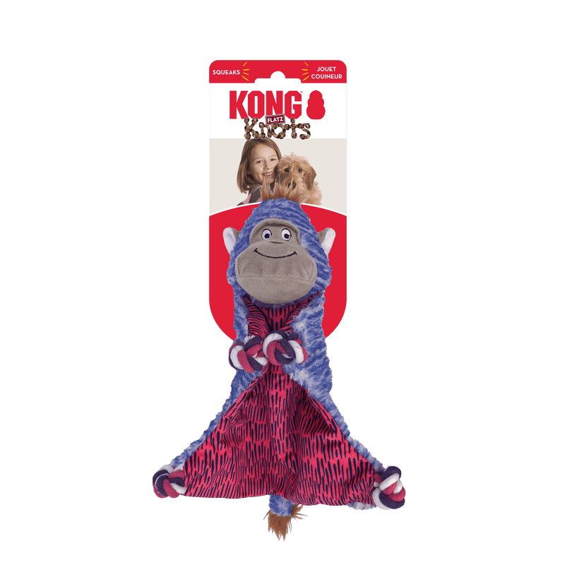 Pelucia Macaquinho Kong Flatz Knots - New York Pets