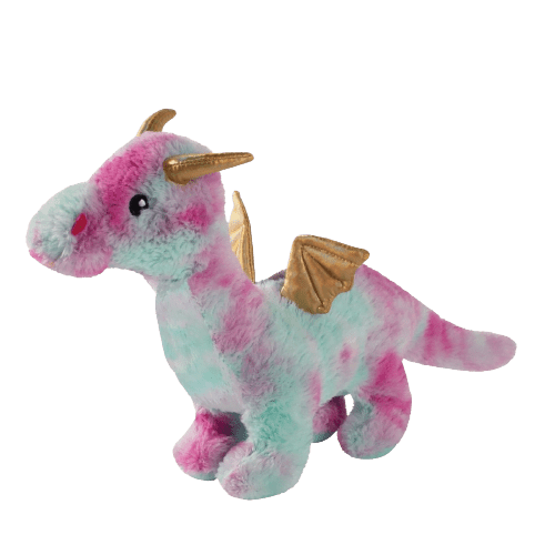 Pelúcia para cachorro Austore Dragão Magenta com Apito - New York Pets