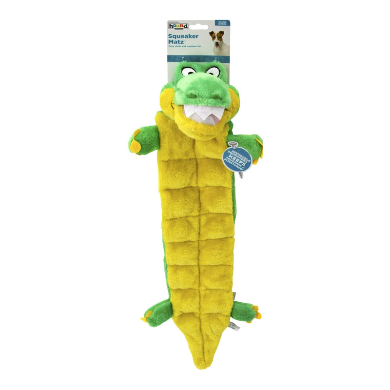 Pelucia para Cachorro Jacare Gigante Outward Hound Squeaker Matz - New York Pets