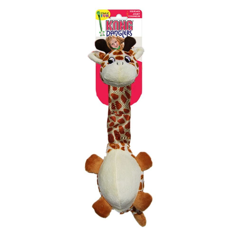 Pelúcia para Cachorro Kong Danglers Girafa - New York Pets