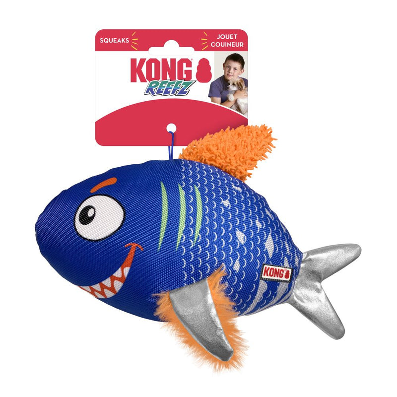Pelucia para cachorro Kong Reefz Tubarão - New York Pets